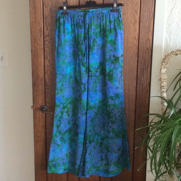 Boho style Batik Dyed Palazzo - Picture 2 of 7